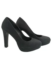 Vorschaubild 1 von Even & Odd Damen Pumps Gr. 39 Schwarz Elegant Plateau High Heels