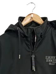 Vorschaubild 3 von Herren Sweatjacke Schwarz Gr. 48/M Kapuze Sportlich