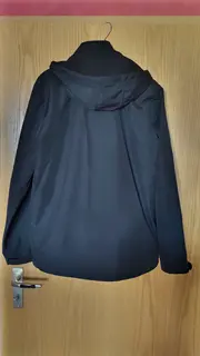 Vorschaubild 2 von Herren Sweatjacke Schwarz Gr. 48/M Kapuze Sportlich