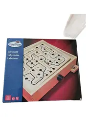 Vorschaubild 1 von Labyrinth Geduldspiel Holz Geschicklichkeitsspiel Kugelspiel ab 6 Jahre
