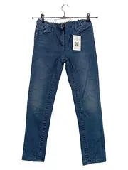 Vorschaubild 1 von Jeans Slim Fit Mädchen Gr. 140 Blau Denim Hose