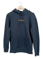 Vorschaubild 1 von Hoodie Herren Kapuzenpullover Blau Gr. XS Stickerei