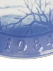 Vorschaubild 3 von Jingle Bells Weihnachtsteller Sammelteller Porzellan Blau 18cm