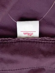 Vorschaubild 3 von Damen Bluse 38/M Lila Elegant Rüschen Langarm