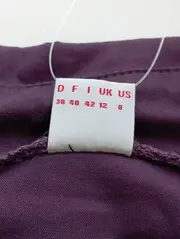 Vorschaubild 4 von Damen Bluse 38/M Lila Elegant Rüschen Langarm