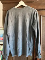 Vorschaubild 2 von Herren Pullover Grau L Casual FACTORY PARIS Schriftzug