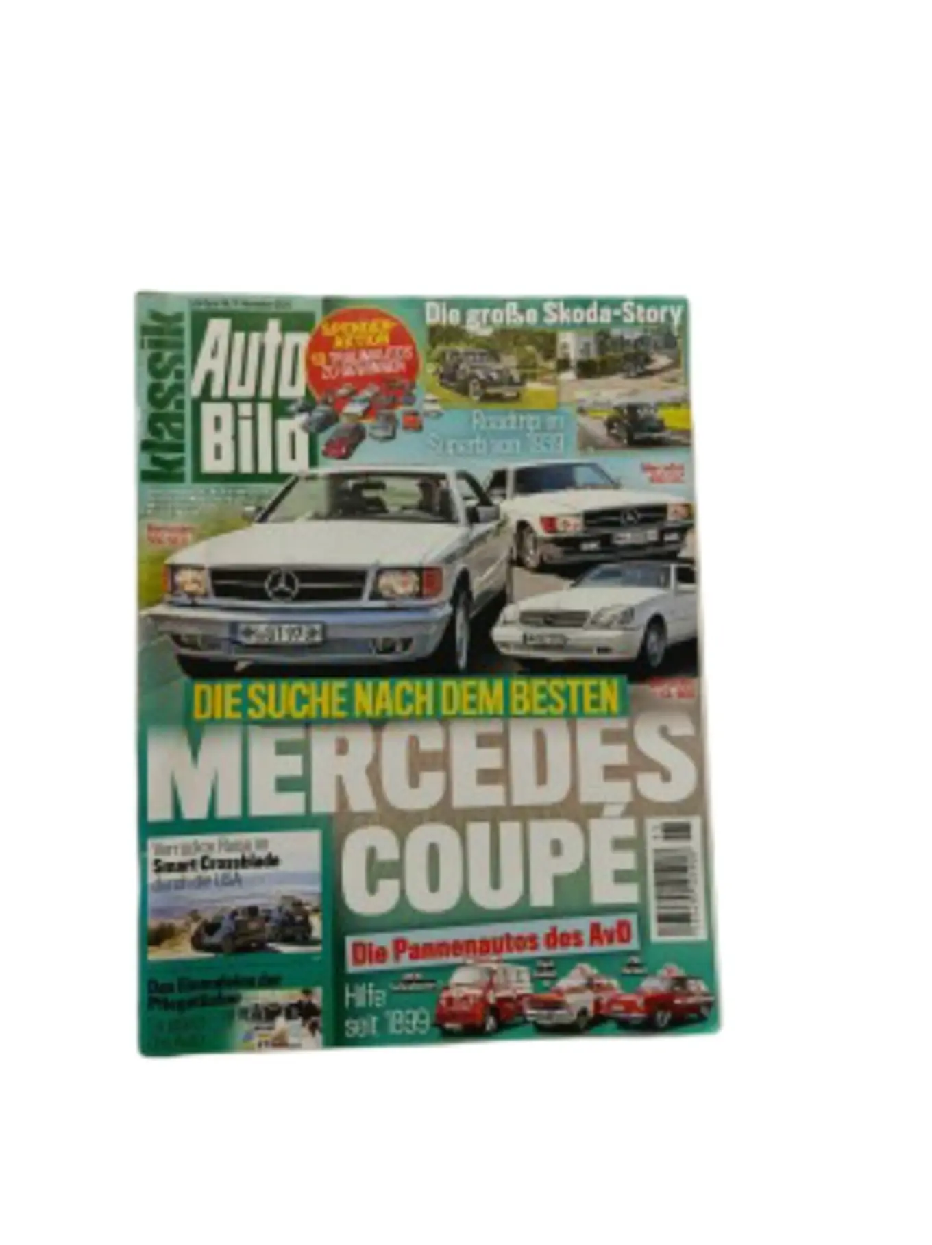 AXEL SPRINGER SE Auto Bild Klassik 11/21 Mercedes Skoda Oldtimer Magazin Zeitschrift
