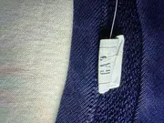 Vorschaubild 4 von Kinder Pullover Blau Logo Print Baumwolle Gr. 86