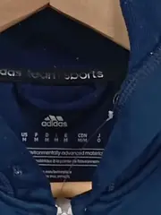 Vorschaubild 8 von Trainingsjacke Damen Gr. 38 Blau Gestreift Sportlich Kapuze