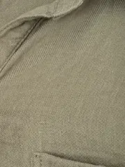 Vorschaubild 3 von Hemdbluse Langarm Damen Oliv Gr. S Baumwolle Freizeit Casual