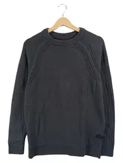 Vorschaubild 1 von Denim Herren Strickpullover Grau Größe M Baumwolle