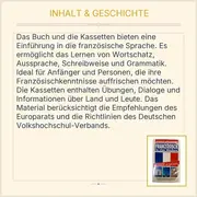 Vorschaubild 3 von Französisch lernen Intensivkurs 4 Wochen Kassetten Buch Anfänger Auffrischung