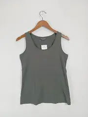 Vorschaubild 2 von Damen Tank Top Gr. 40/L Oliv Basic