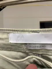 Vorschaubild 6 von Damen Stoffhose Chino Gr. 40 W31 Beige Boyfriend Casual Baumwolle Stretch