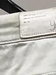 Vorschaubild 4 von Damen Stoffhose Chino Gr. 40 W31 Beige Boyfriend Casual Baumwolle Stretch