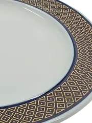 Vorschaubild 2 von Studio-Linie Kuchenteller Porzellan geometrisches Muster 20 cm