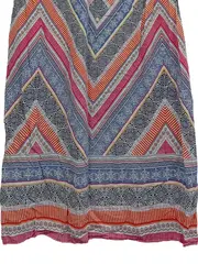 Vorschaubild 3 von Damen Maxikleid Gr. 38 Mehrfarbig Ethno Viskose Sommerkleid