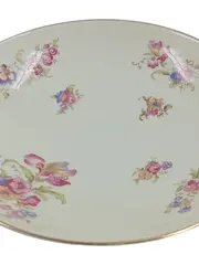 Vorschaubild 4 von Frühstücksteller Kuchenteller 17 cm Porzellan Weiß Blumenmuster