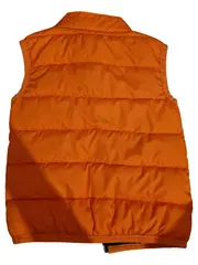 Vorschaubild 2 von Kinder Steppweste Gr. 74 Orange Casual Jungen Mädchen Weste