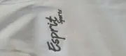Vorschaubild 2 von Damen T-Shirt Gr. 38 Weiß Casual Logo-Print Baumwolle