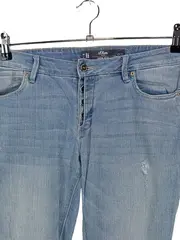 Vorschaubild 3 von Damen Jeans Straight Leg Blau 31x32 Catie Slim