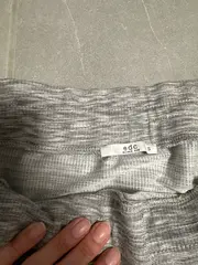 Vorschaubild 3 von Damen Sportrock Meliert Grau Gr. 36 S Midirock Freizeit Polyester Viskose