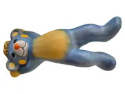 Vorschaubild 1 von Peppino Bär Dekofigur Keramik Blau 14cm Charmant Punkte