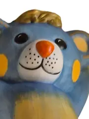 Vorschaubild 2 von Peppino Bär Dekofigur Keramik Blau 14cm Charmant Punkte