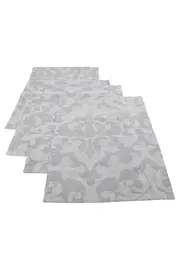 Vorschaubild 1 von Tischläufer Grau Elegant Vintage Blumenmuster 137x40cm