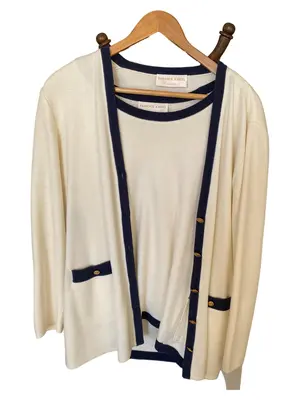 FABRICE KAREL Strickjacke