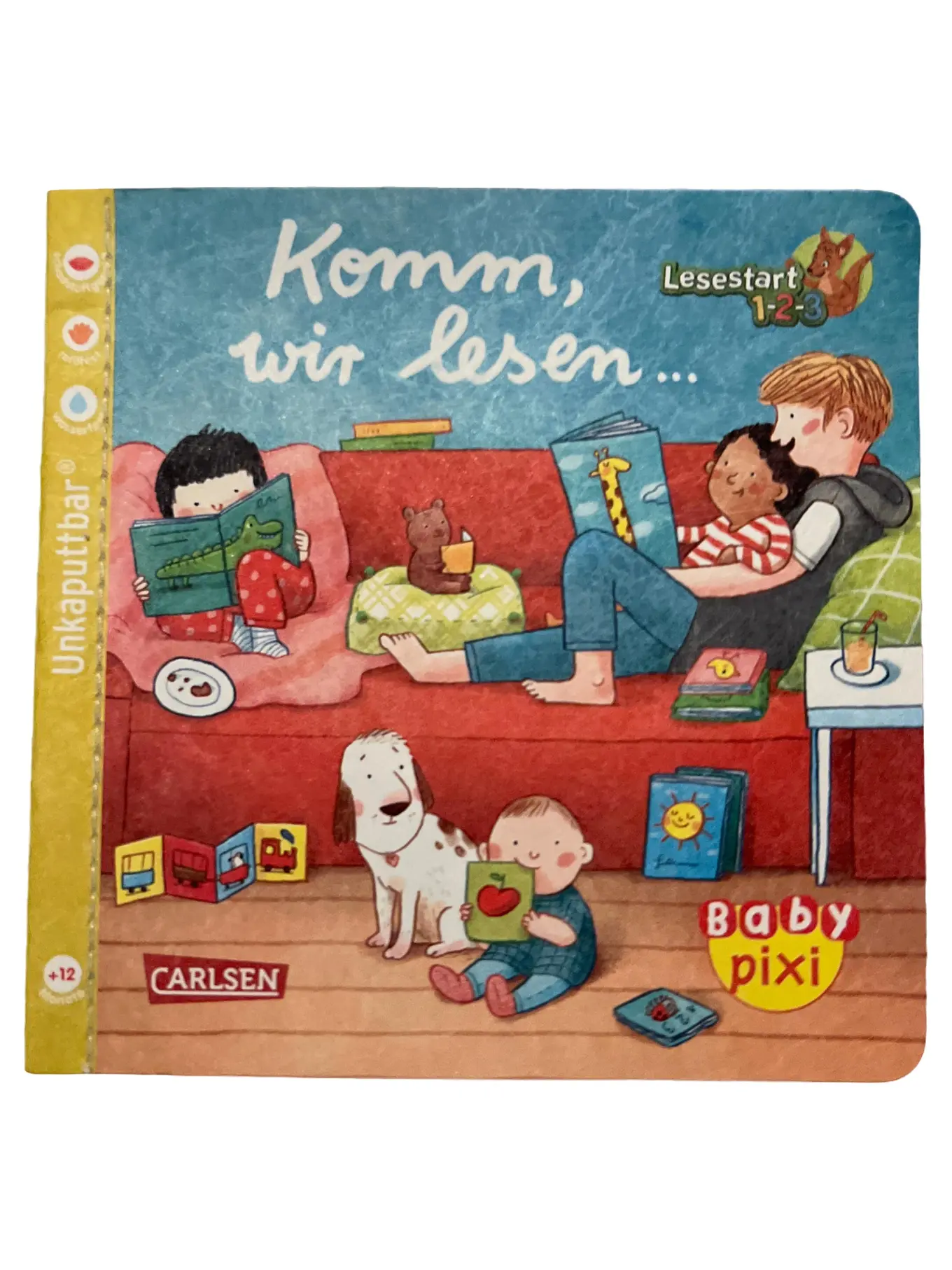 Carlsen Baby Pixi Buch Komm, wir lesen... Unkaputtbar Lesestart 1-2-3