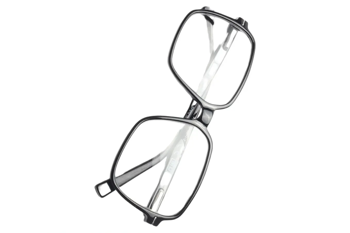 LOOKS BY WOLFGANG JOOP Brillengestell Herren SP0050 Schwarz Kunststoff Casual