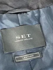 Vorschaubild 5 von Damen Lederjacke Fransen Schwarz Gr. 32/XXS Bohemian Style