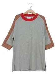 Vorschaubild 1 von Damen Pullover Grau Braun Rot Gr. S Casual 3/4-Arm