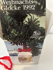 Vorschaubild 4 von Weihnachtsglocke 1992 Porzellan Baumschmuck mit OVP