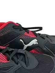 Vorschaubild 3 von Herren Hallenschuhe Sportschuhe Gr. 42 Schwarz Rot Mehrfarbig Sportlich