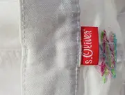 Vorschaubild 3 von Damen Stoffhose Gr. 170 W31/40 Weiß Casual Baumwolle Elasthan