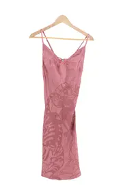 Vorschaubild 1 von Damen Freizeitkleid Trägerkleid Gr. 36/S Rosa mit Spitze