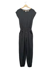 Vorschaubild 1 von Damen Jumpsuit Overall Gr. 34/XS Schwarz Elegant Polyester
