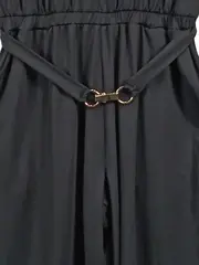 Vorschaubild 2 von Damen Jumpsuit Overall Gr. 34/XS Schwarz Elegant Polyester