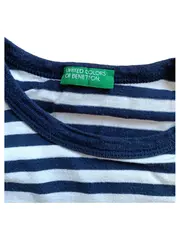 Vorschaubild 2 von T-Shirt Kinder 8-9 Jahre Blau Weiß Gestreift