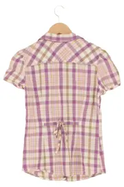 Vorschaubild 2 von TCM Damen Hemdbluse Gr. 36/S Mehrfarbig Kariert Kurzarm Casual Bluse