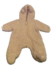 Vorschaubild 1 von Baby & Co Schneeanzug Teddy Fleece Rosa Gr. 56 0 Monate