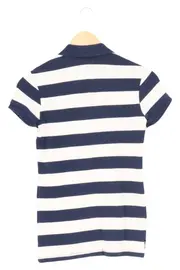 Vorschaubild 2 von Damen Poloshirt Gestreift Maritim Blau Gr. 34;XS