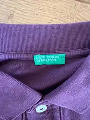 Vorschaubild 4 von Herren Poloshirt Lila Gr. 46/S Casual