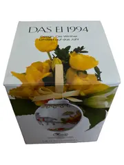 Vorschaubild 1 von Das Ei 1994 Dekodose Porzellan Weihnachten Weiß 6cm