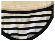 Vorschaubild 3 von Damen Top Gr. N6/44 Gestreift Schwarz Weiß Maritim