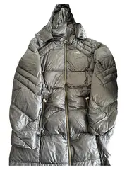 Vorschaubild 1 von Damen Winterjacke Daunenjacke Gr. 36 Grau Casual Sportlich