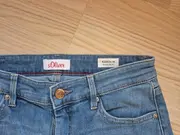Vorschaubild 2 von Damen Jeans Shorts Karolin Regular Fit Gr. 34 Blau Casual