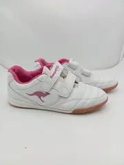 Vorschaubild 1 von Sportschuhe Damen Gr. 36 Weiß Pink Klettverschluss Sneaker